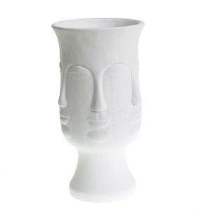 Vaza ceramica cu fete 30 cm
