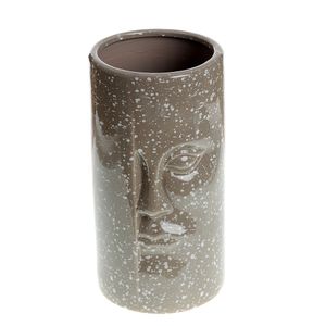 Vaza ceramica gri 30 cm