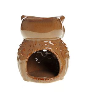 Suport ceramic de aromaterapie design bufnita