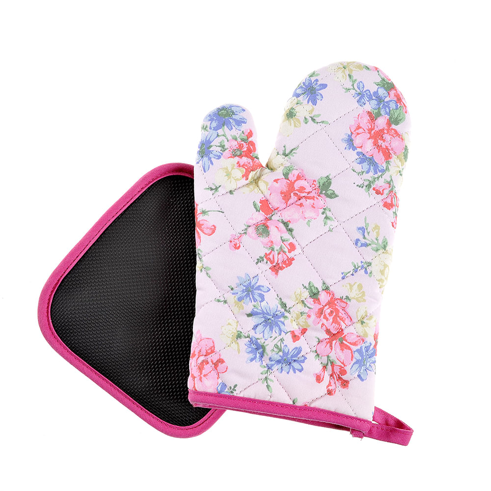 Manusa de bucatarie cu design floral - 2 | YEO