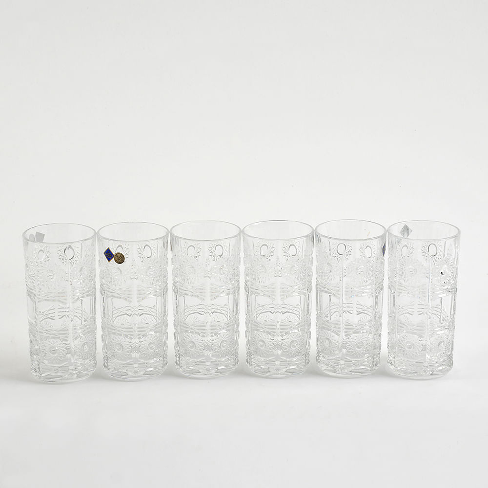 Set 6 pahare din cristal pentru apa - 1 | YEO