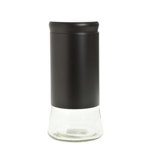 Borcan negru din sticla 1400 ml