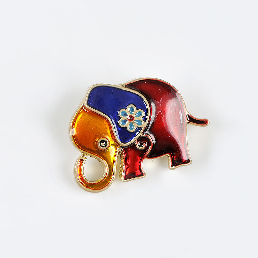 Brosa elefant multicolor - 1 | YEO