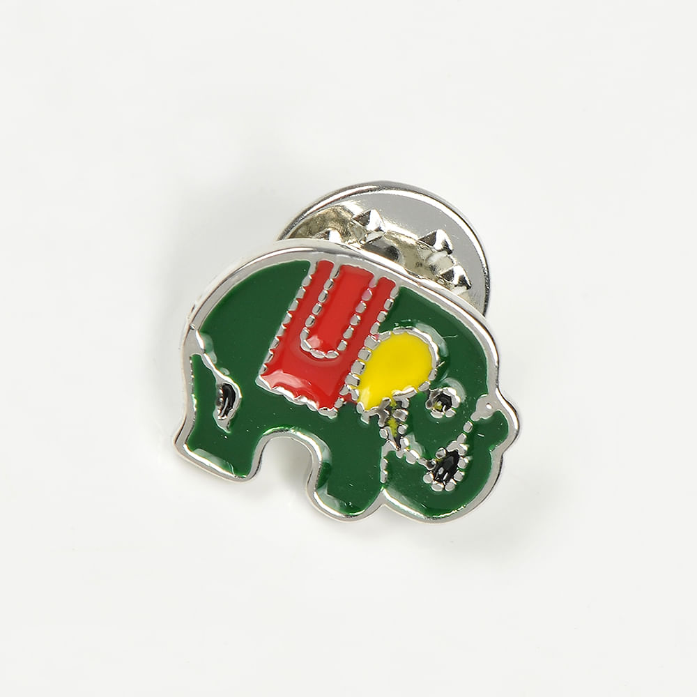 Brosa elefant verde - 1 | YEO