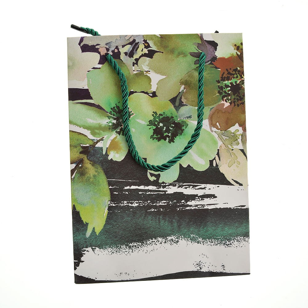 Punga de cadou design floral 25x18 cm - 1 | YEO