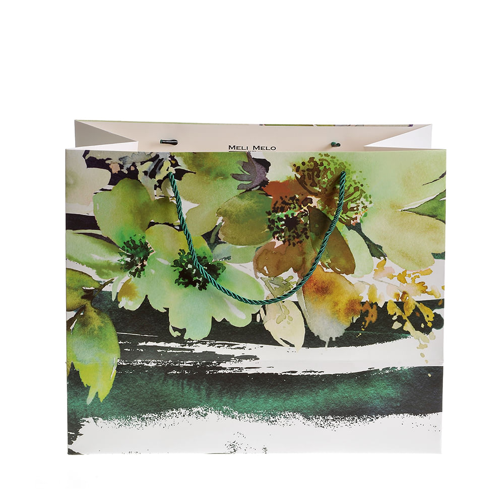 Punga de cadou design floral 33x40 cm - 4 | YEO