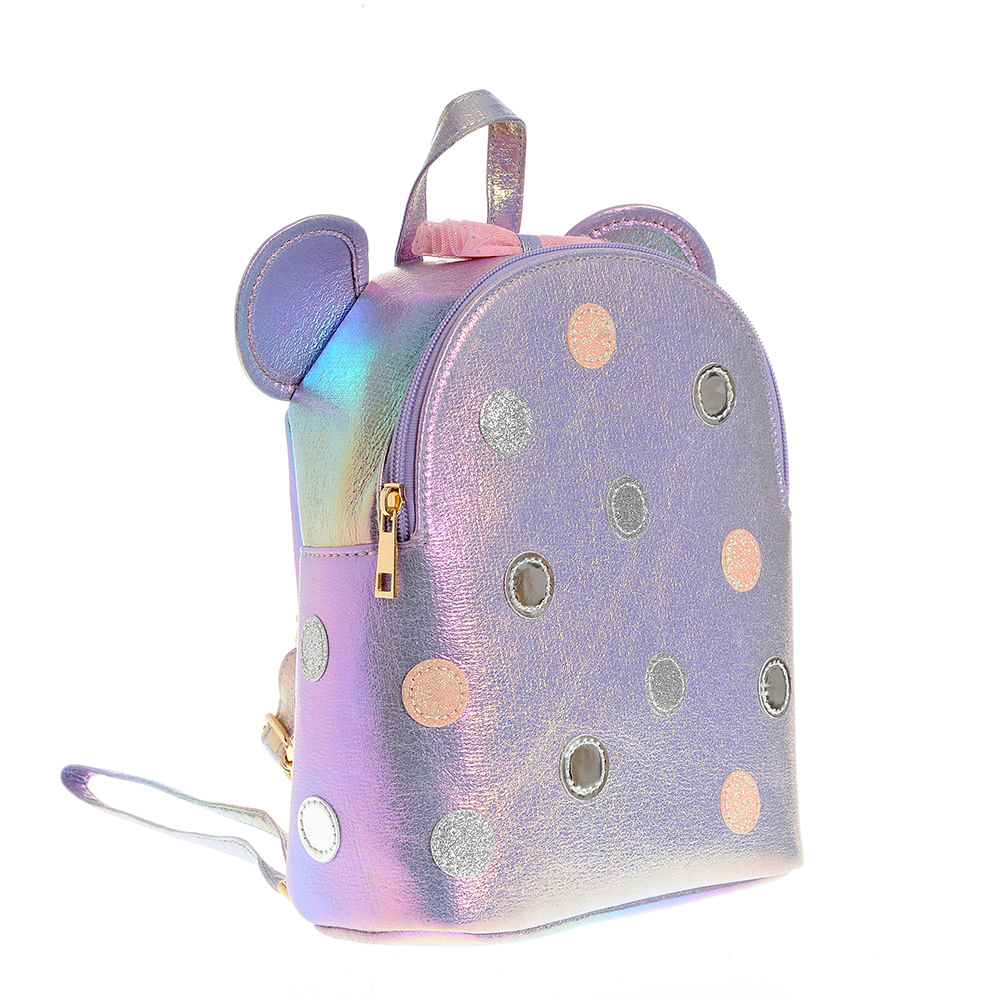 Rucsac holografic cu buline - 1 | YEO