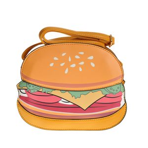 Geanta maro design hamburger