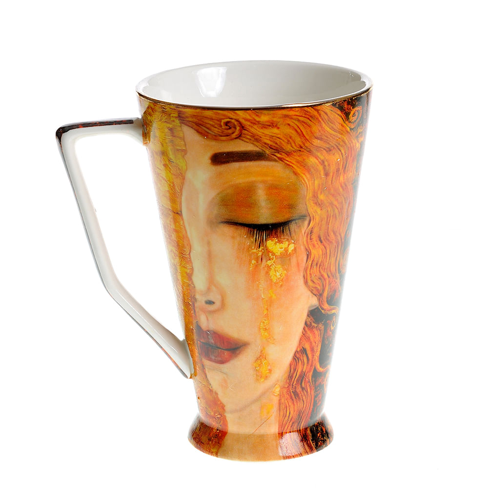 Cana Klimt din ceramica 15 cm - 3 | YEO