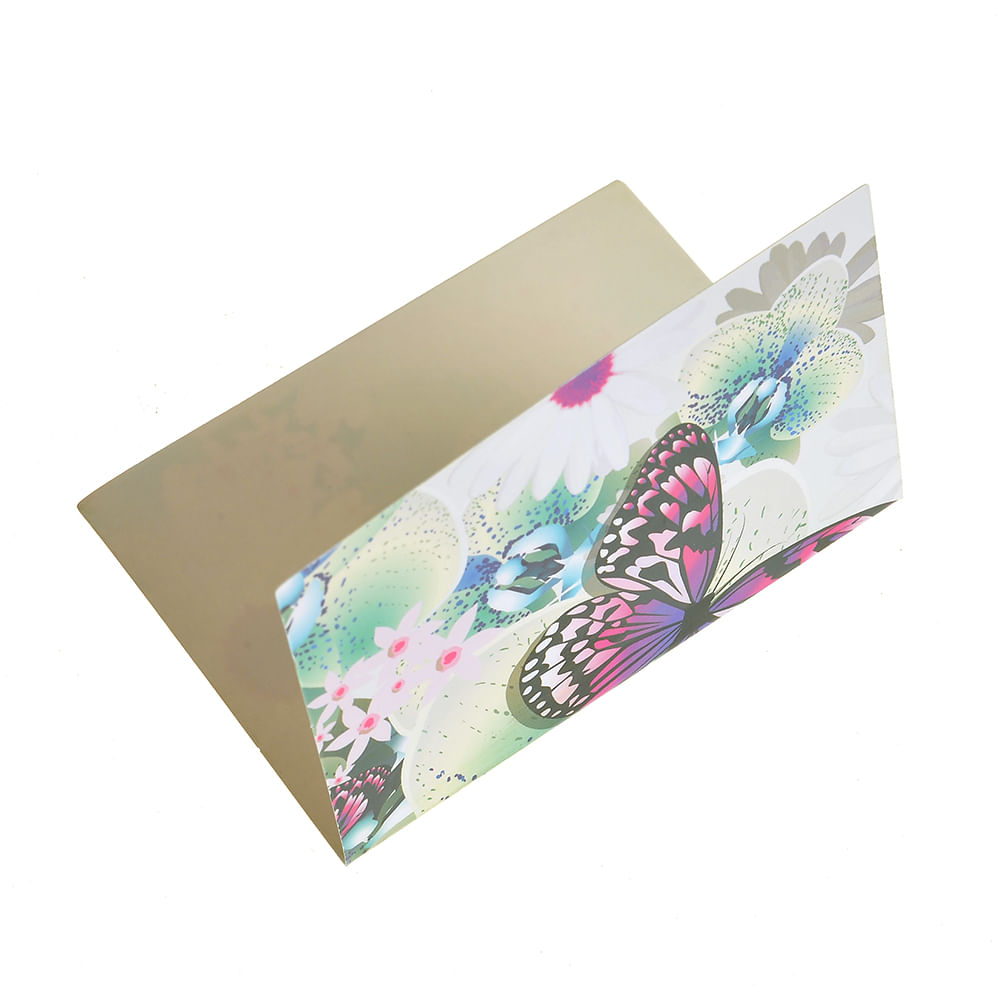 Felicitare cu fluturi 9x12 cm - 3 | YEO