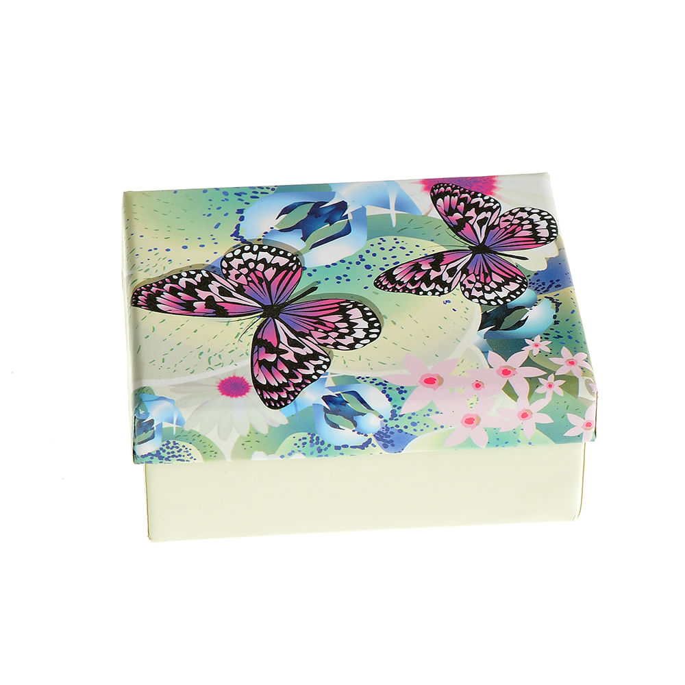 Cutie de cadou cu fluturi 8x10 cm - 3 | YEO