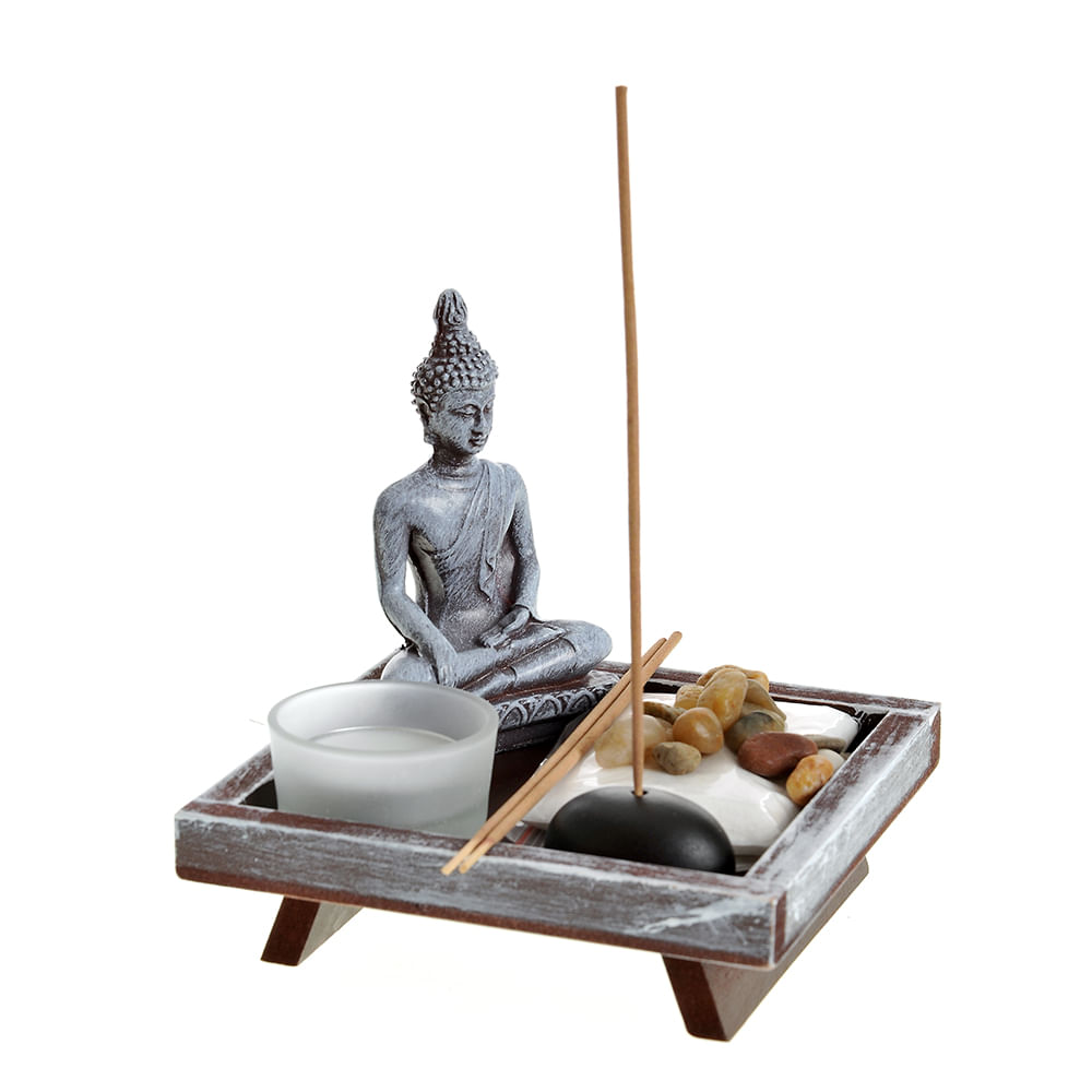 Set ornamental Buddha 12.5 cm