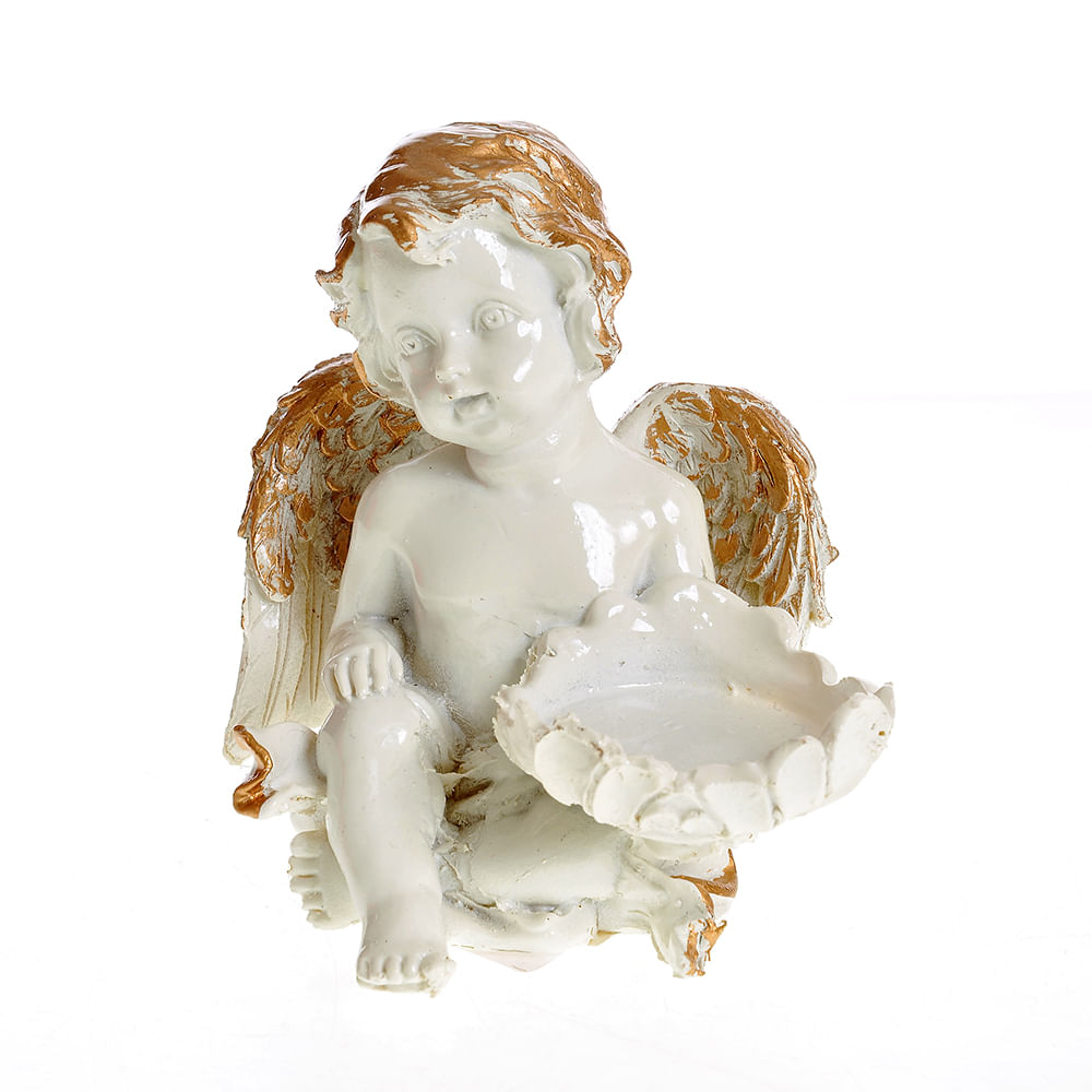 Statueta ingeras alb 13 cm - 2 | YEO