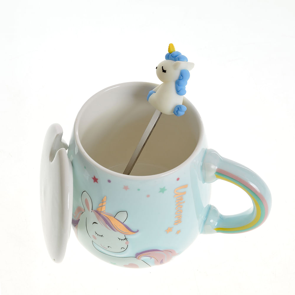 Cana din ceramica cu unicorn - 3 | YEO