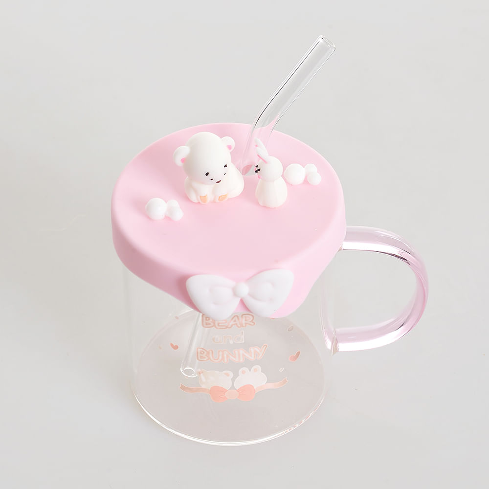 Cana din ceramica Bear and Bunny 450 ml - 1 | YEO