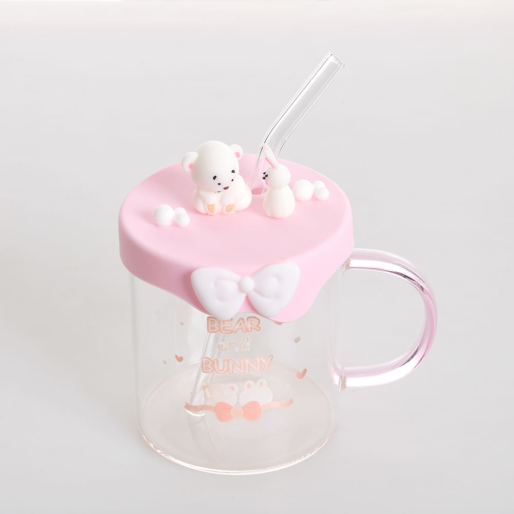 Cana din ceramica Bear and Bunny 450 ml - 3 | YEO