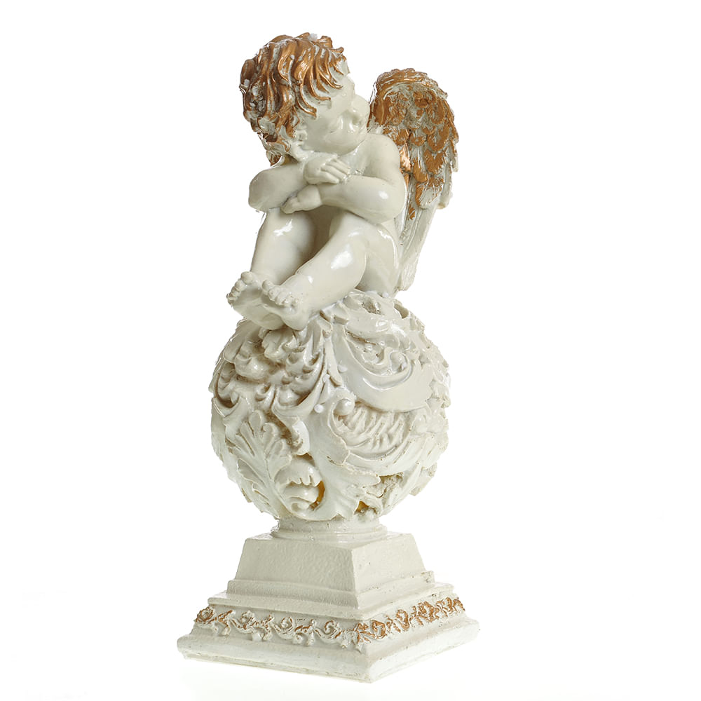 Statueta inger alb 50 cm - 1 | YEO