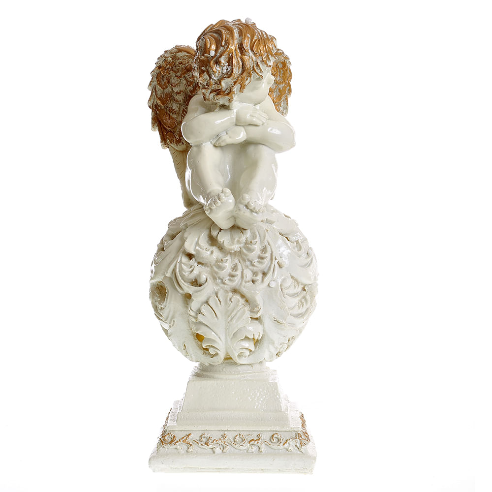 Statueta inger alb 50 cm - 2 | YEO