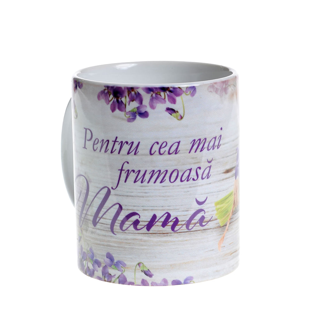 Cana pentru cea mai frumoasa Mama 320 ml - 3 | YEO