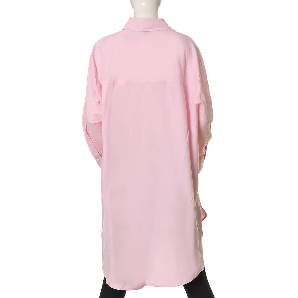 Camasa roz oversize - 1 | YEO