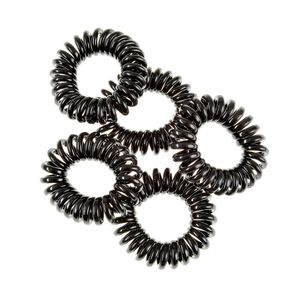 Set 5 elastice de par negre