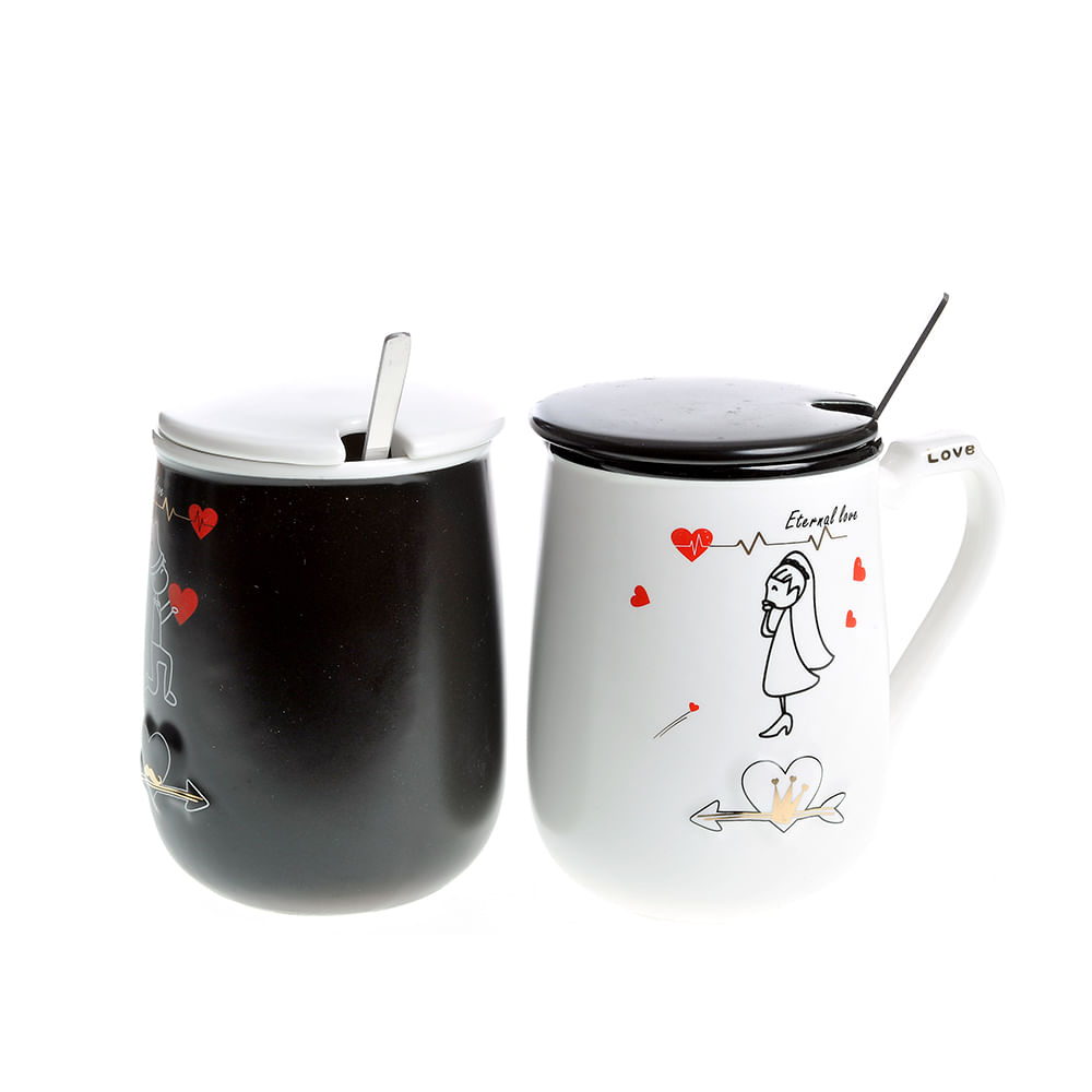 Set 2 cani Eternal love 400 ml - 3 | YEO