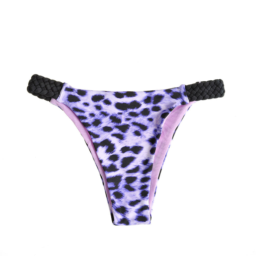 Slip mov cu model animal print