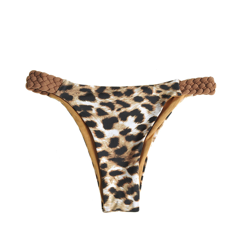 Slip maro cu model animal print