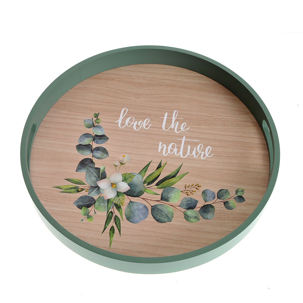 Tava rotunda Love Nature 35 cm