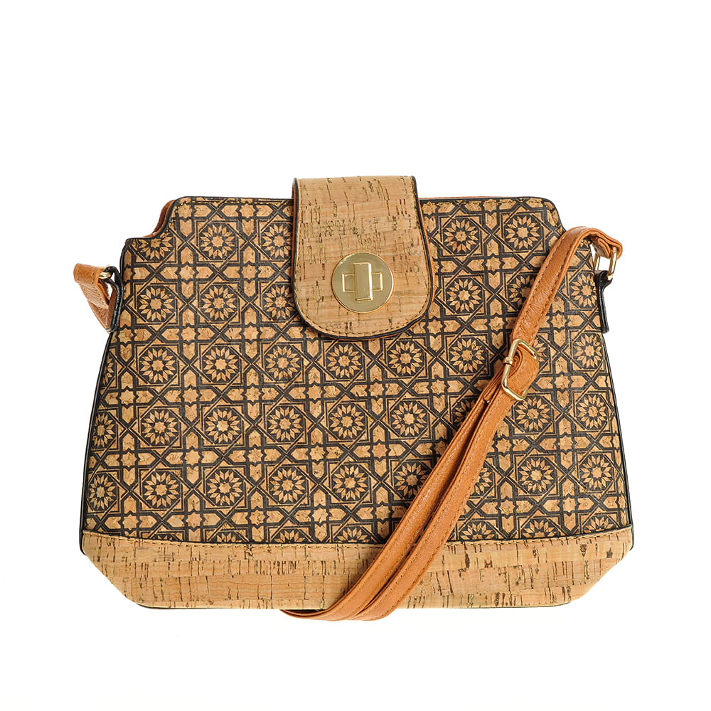 Geanta crossbody cu imprimeu floral