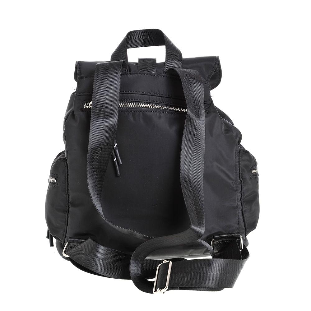 Rucsac negru cu buzunare multiple - 2 | YEO