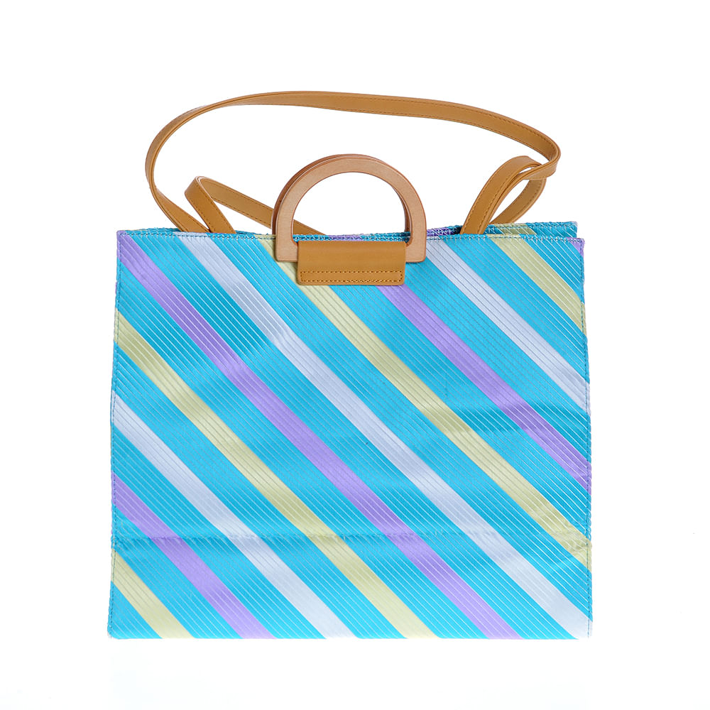 Geanta tote multicolora - 2 | YEO