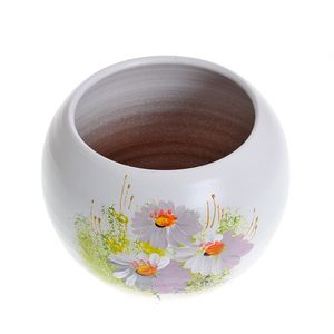 Vaza din ceramica cu flori de camp 12 cm