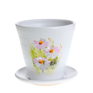 Vaza ceramica cu farfurie 14 cm