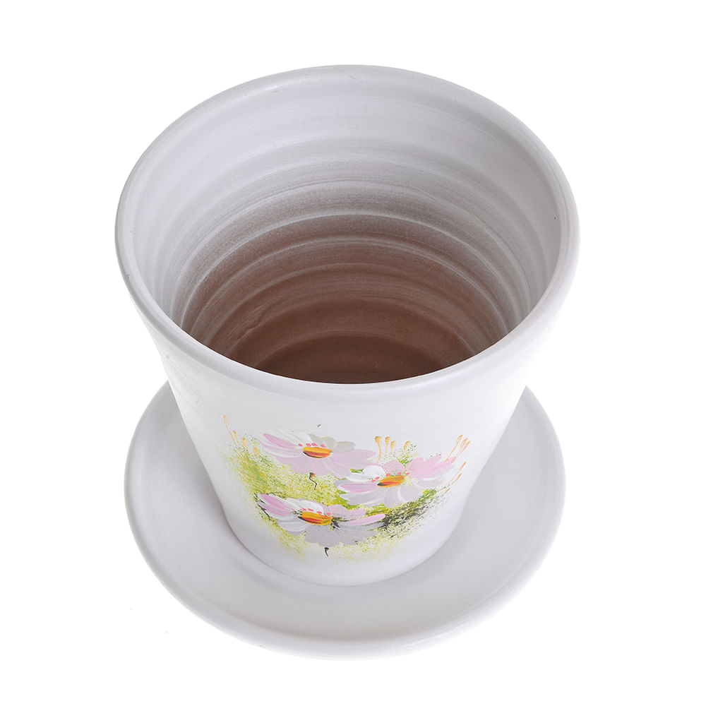 Vaza ceramica cu farfurie 14 cm image1