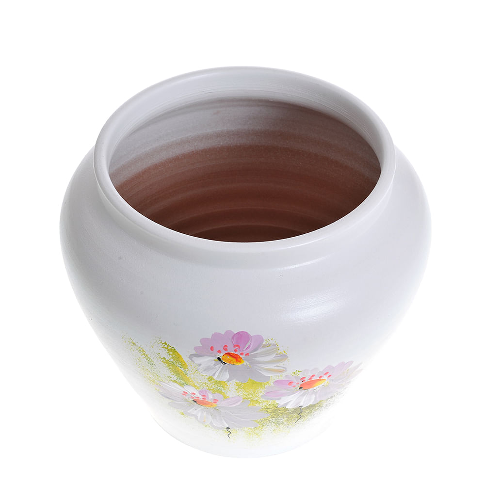 Vaza din ceramica cu flori de camp 14 cm image1