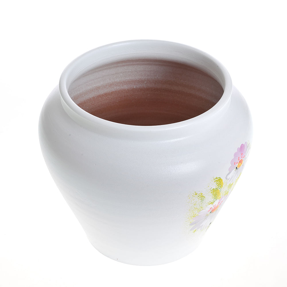 Vaza din ceramica cu flori de camp 14 cm image2