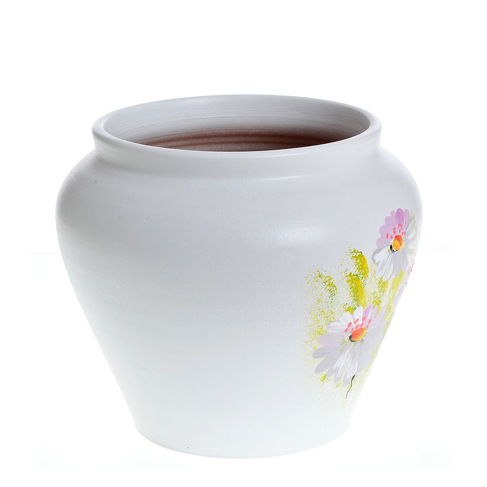 Vaza din ceramica cu flori de camp 14 cm image3