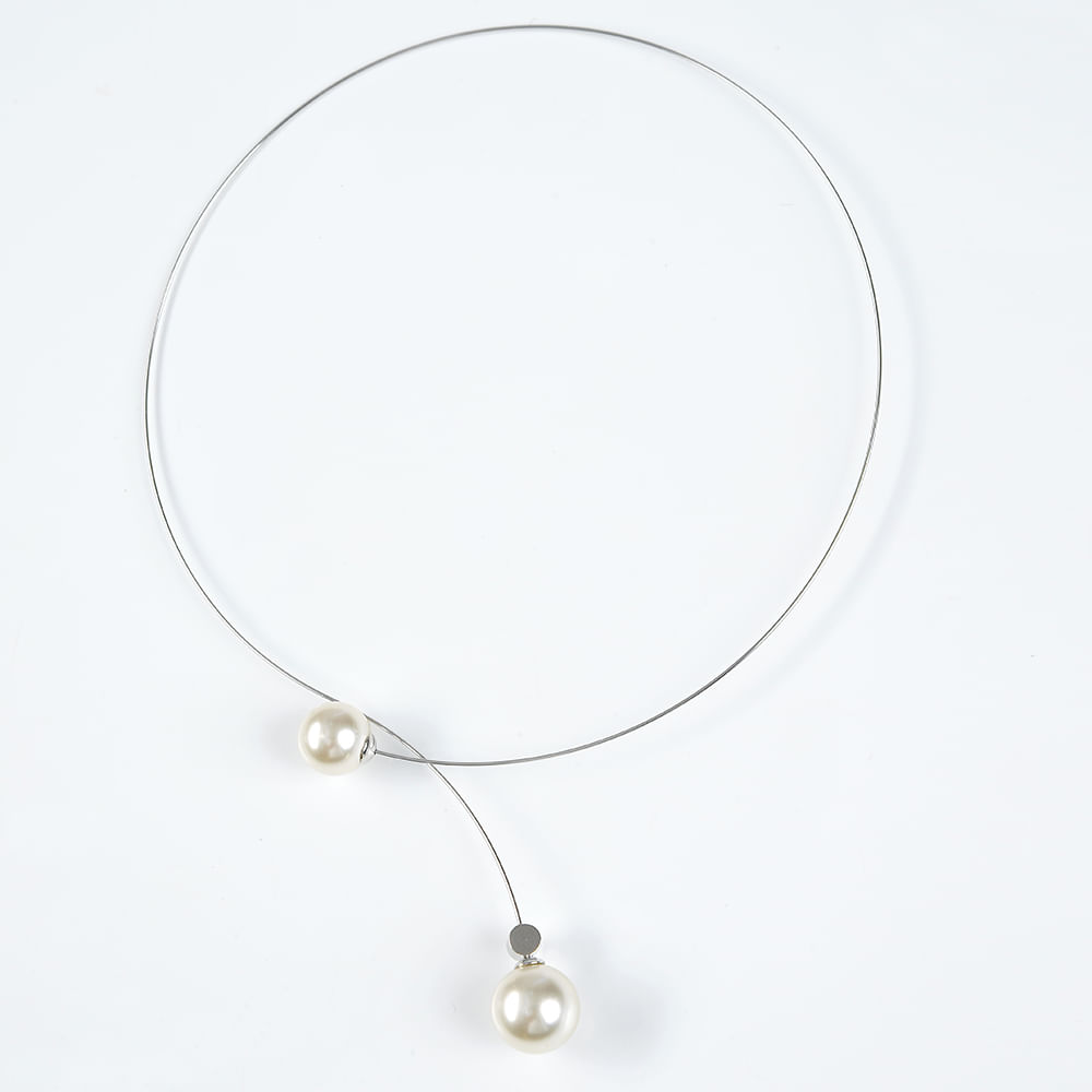 Colier elegant cu perle - 3 | YEO