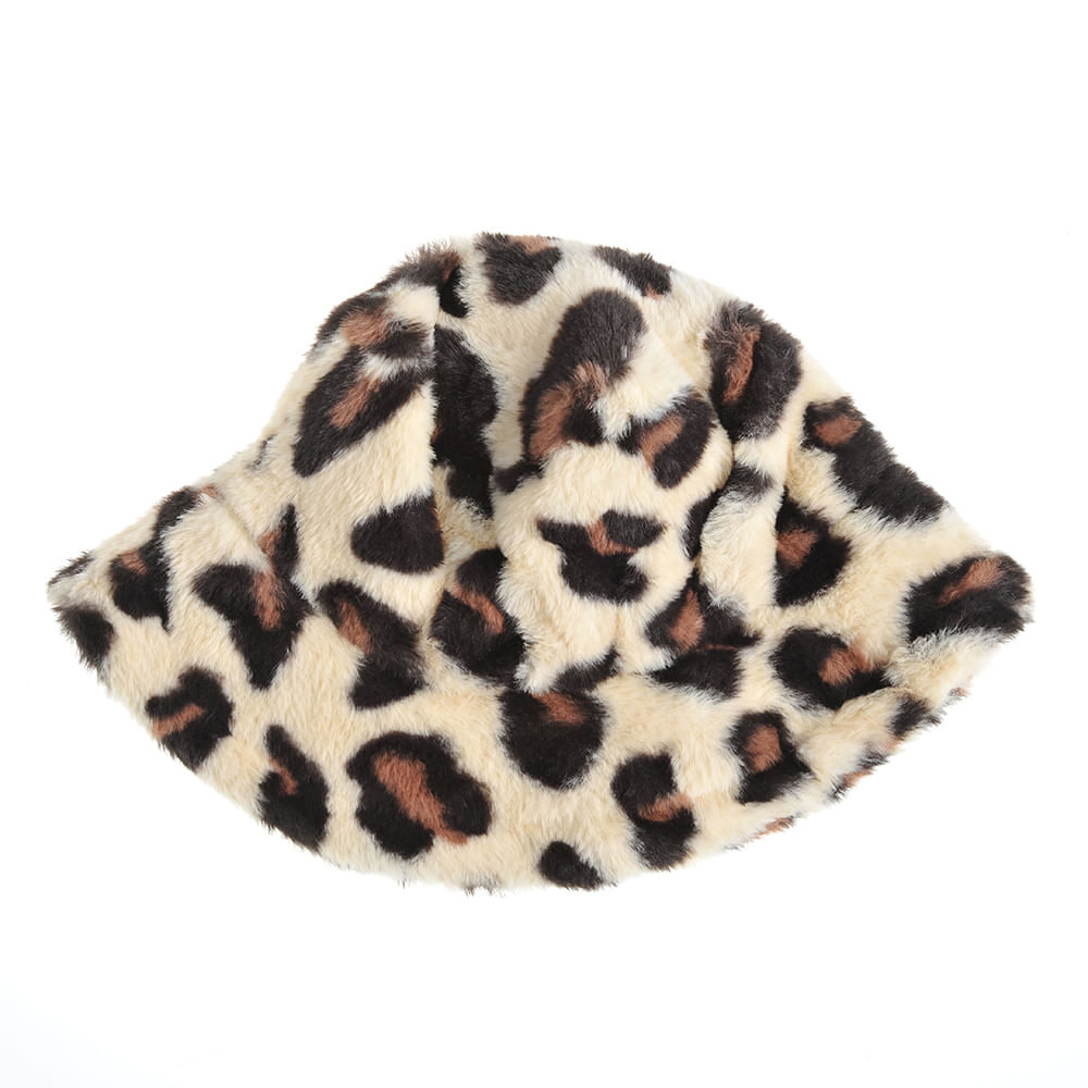 Palarie cu model animal print - 2 | YEO