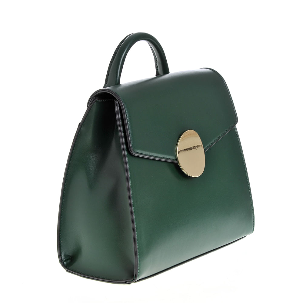 Rucsac verde din piele ecologica - 1 | YEO