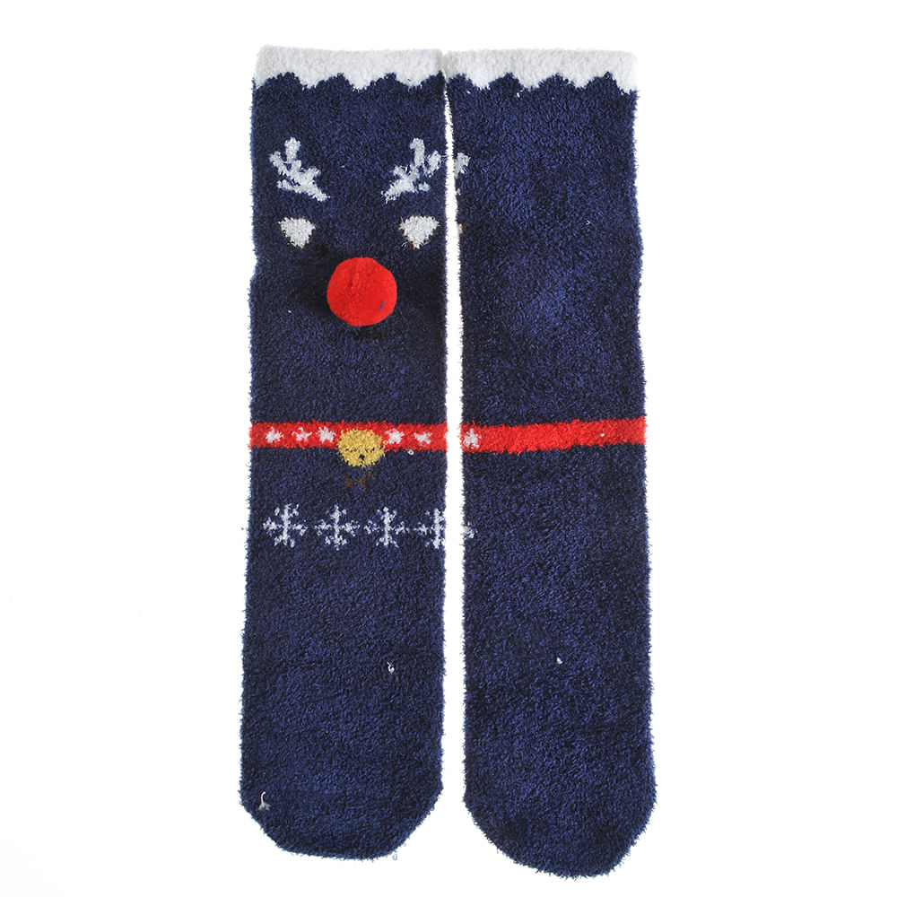 Sosete bleumarin de craciun