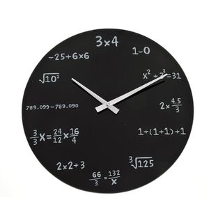 Ceas de perete cu formule matematice 35 cm