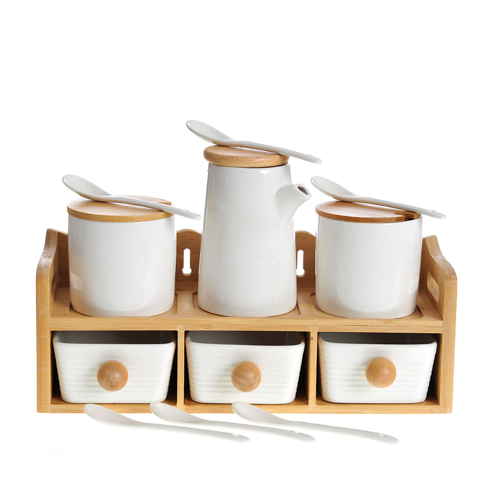 Set 6 recipiente din ceramica