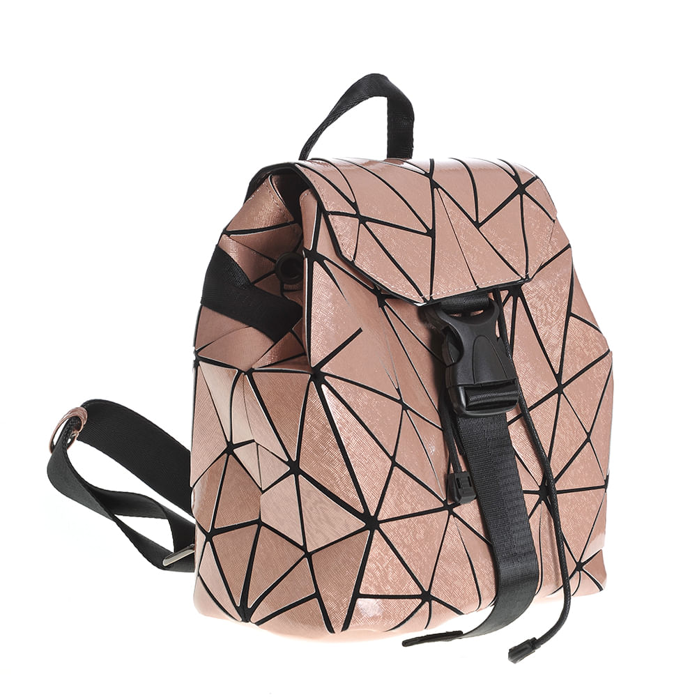 Rucsac roz holografic - 1 | YEO