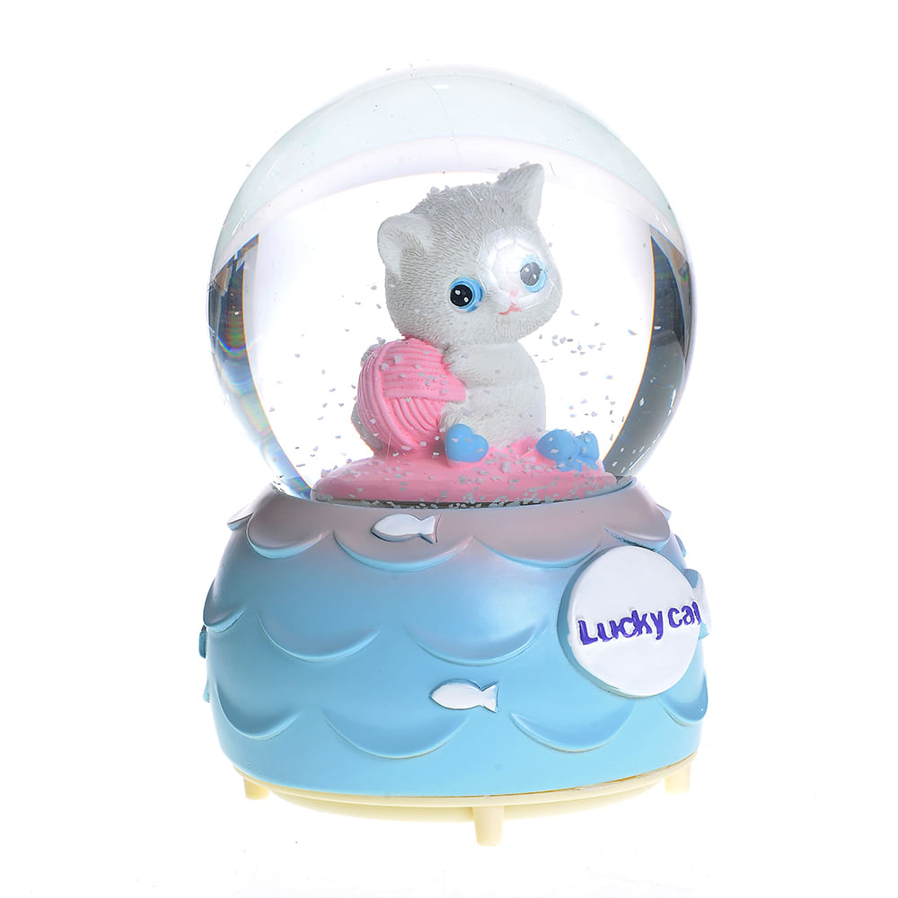 Glob muzical Lucky cat 15 cm - 2 | YEO