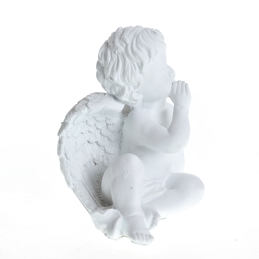 Statueta ingeras alb 13 cm - 2 | YEO