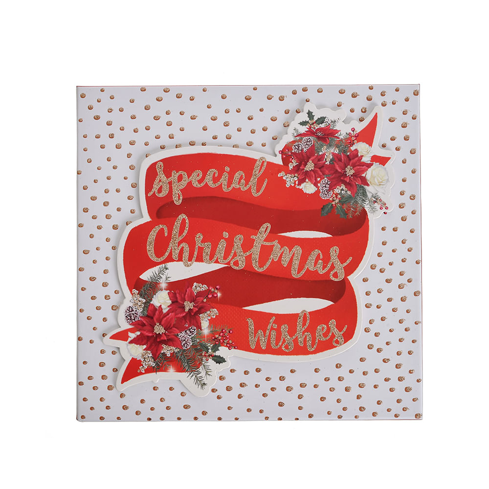 Cutie de cadou Special Christmas wishes 28 cm - 2 | YEO