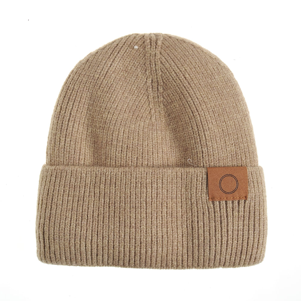 Caciula beanie taupe