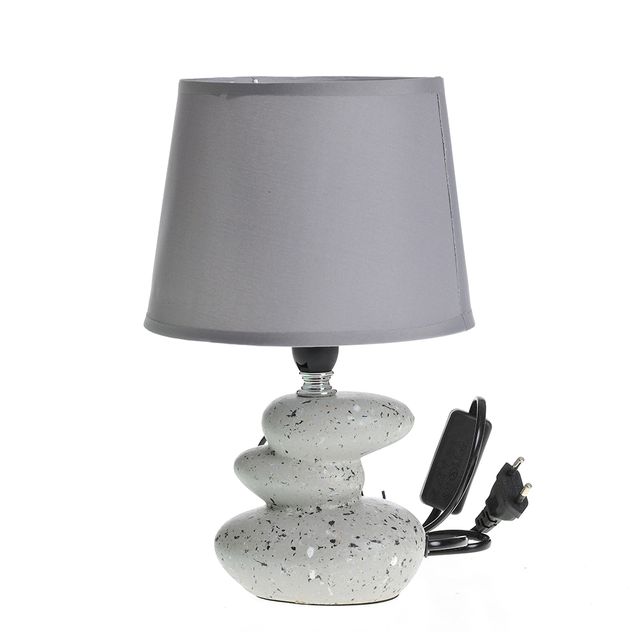 Lampa gri din ceramica 28 cm